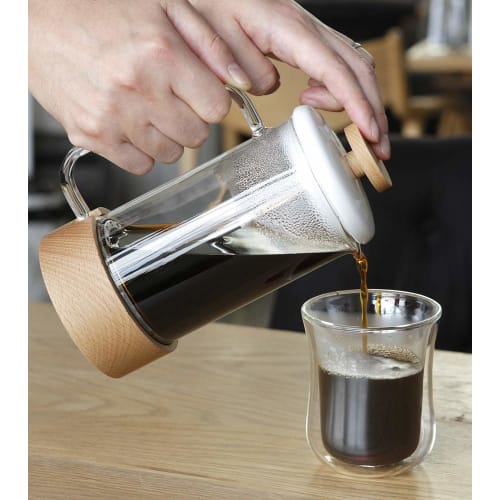 Iwaki Heat-Resistant Double-Walled Glass, Air Glass, 230ml, K405, Clear