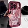 Pink Butterfly Phone Case for Samsung Galaxy A56 A55 A36 A35 A26 A25 A15 5G A24 A23 A22 A52 A71 A72 4G Cover