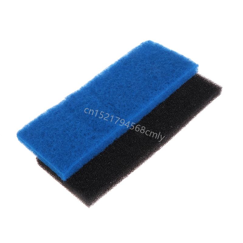 2-Pack Aquarium Replacement Media Cut To Fit Biochemical Sponge Foam Pad 6XDE
