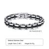 Gents Bracelet For Men ,Two Tone Stainless Steel Bracelet ,Men Jewelry