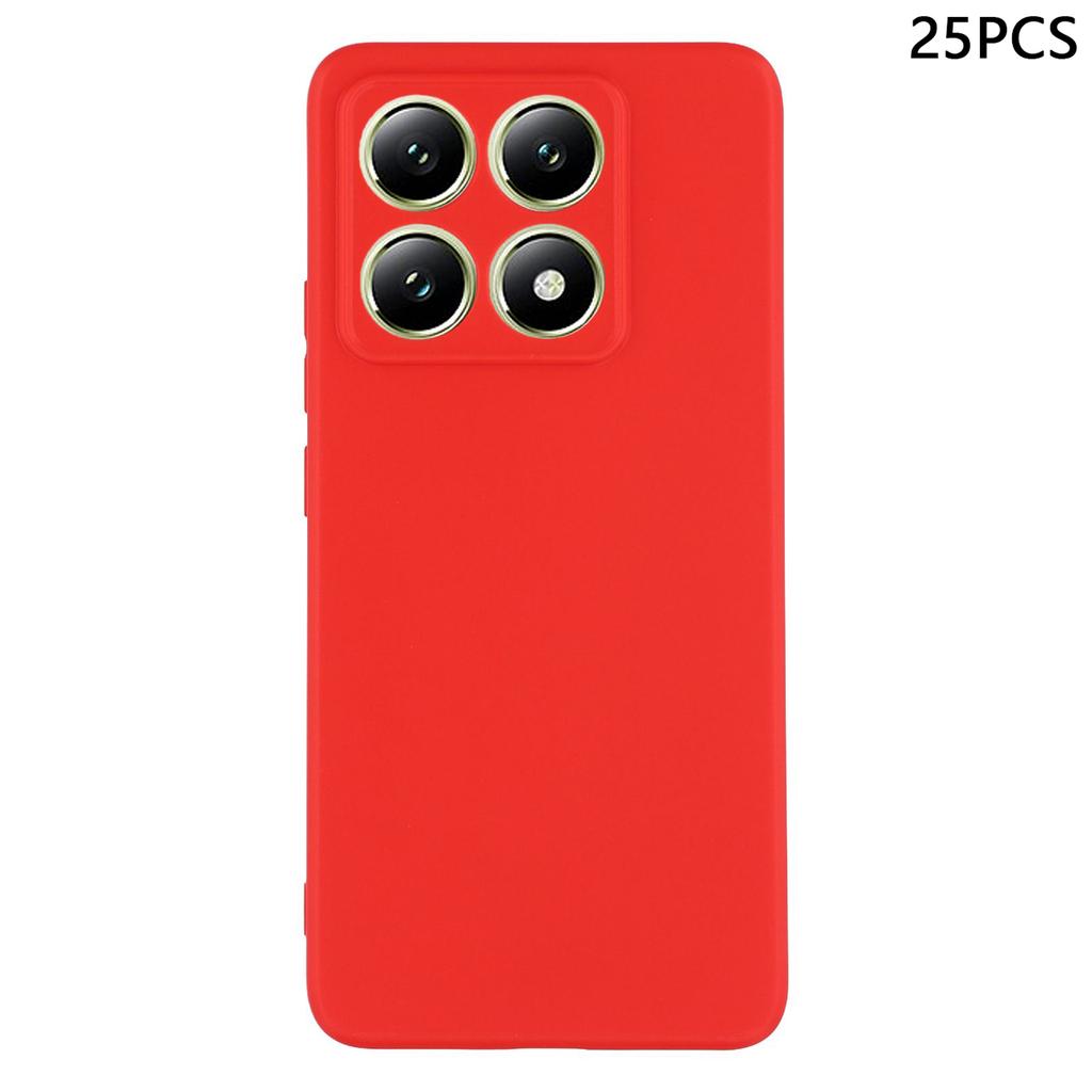 Hromadný nákup 25 ks pro pouzdro Xiaomi 14T 1,2mm TPU matný kryt na telefon