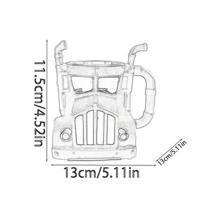 Auffälliger LKW-Wasserbecher Kapazität LKW-Trinkbecher Für LKW-Liebhaber Und Aktive