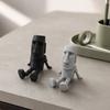 3D Printed Moai Statue Action Figure, Movable Joints Articulated Easter Island Rock Sculpture, Mini Desk Toy Ornament for Office Home Decor
