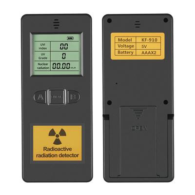 Tragbarer tragbarer Kernstrahlungsdetektor für den Haushalt, LCD-Display, Labor, multifunktional