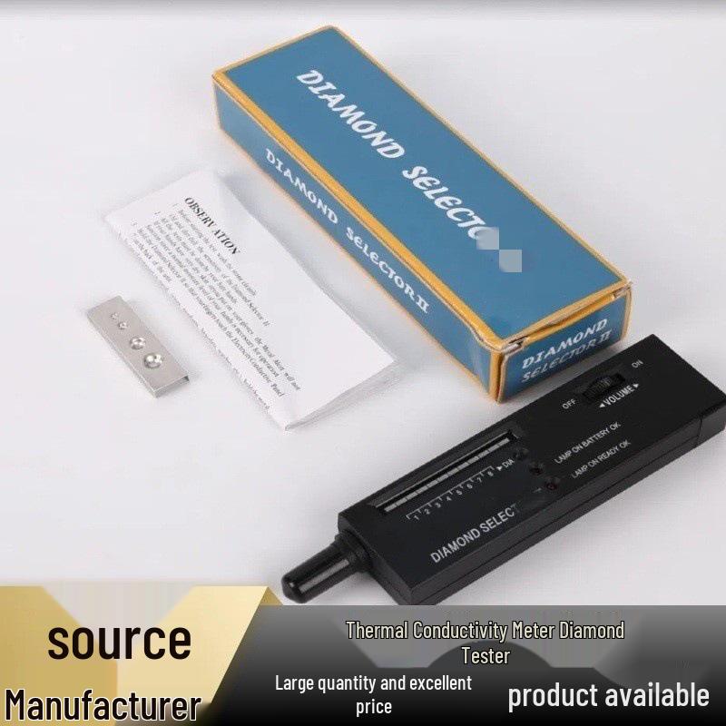 

Профессиональная ручка-тестер для бриллиантов и нефрита - Детектор теплопроводности и твердости для идентификации драгоценных камней 9V Battery