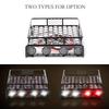 Goolsky Roof RackShelfLuggage Carrier with Light Bar for 110 Scale RC Crawlers, Axial SCX10, D90, 110, Traxxas TRX-4, Tamiya HSP, RC Car Parts