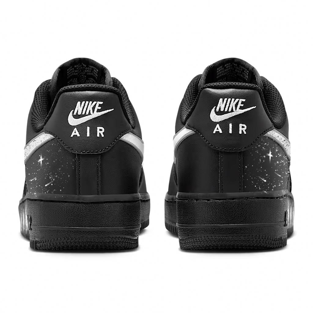 Nike Air Force 1 Shadow Stardust, Shopping Bag Abrasion Resistant Waterproof Slip Resistant Low Top Skateboard Shoes FZ0627-010(TEAM795-)
