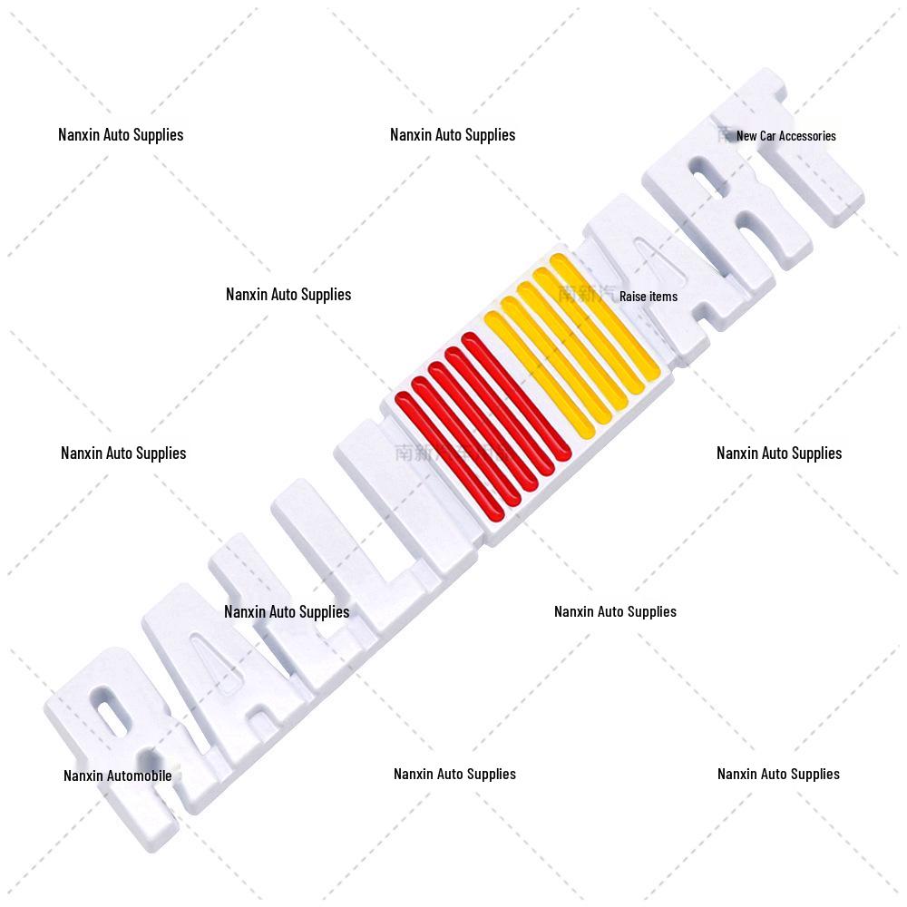 RALLIART Sticker, Front & Rear Emblems