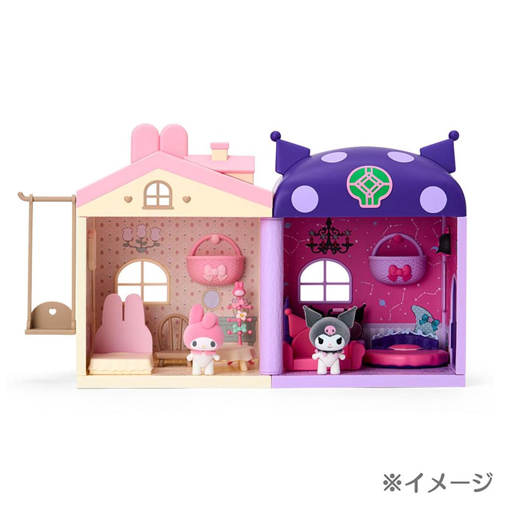 Sanrio Dollhouse Original Anime My Melody Kuromi ABS Recommended for ages 3 and up 600431 (Netflix & Kuromi) resin/PVC