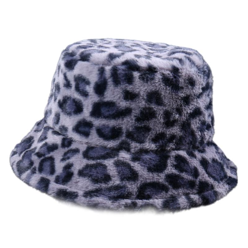 Winter Plush Bucket Hat Warm Fisherman Hat Outdoor Activity Fashionable Hat for Outdoor Activities and Daily Wear