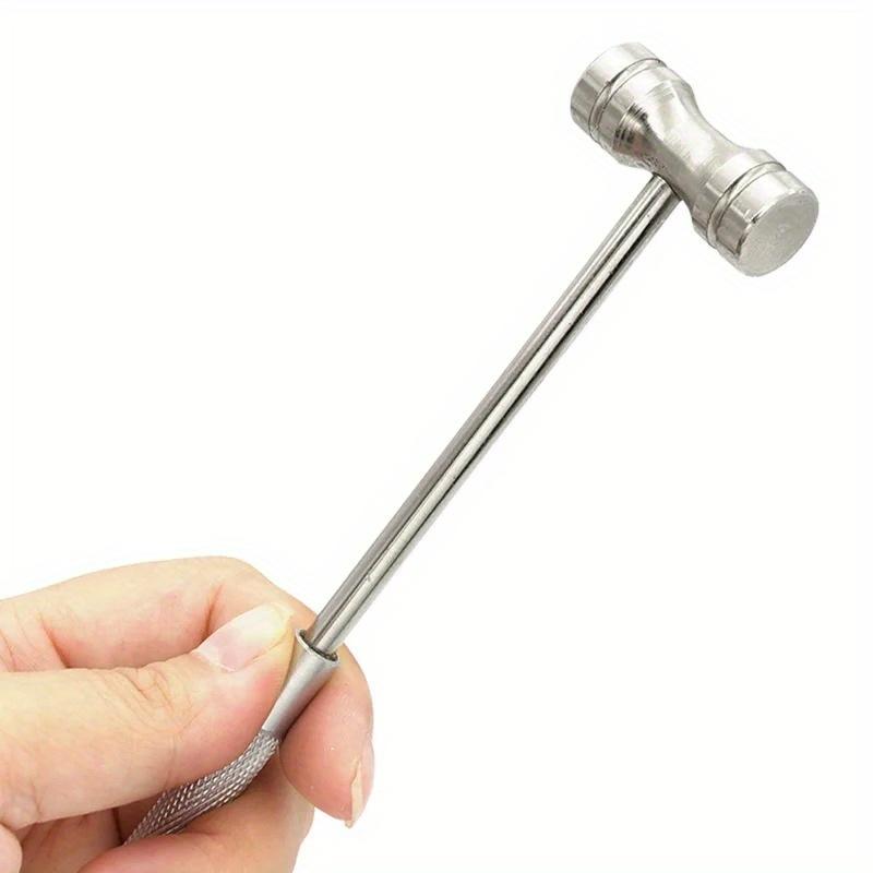 Round head hammer pocket Mini Knock for Watch Band Watch Strap Bracelet repair Multi-function installation tool