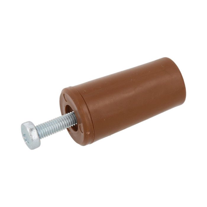 AMIG | Butée de volet roulant | 40 mm | Polypropylène | Marron