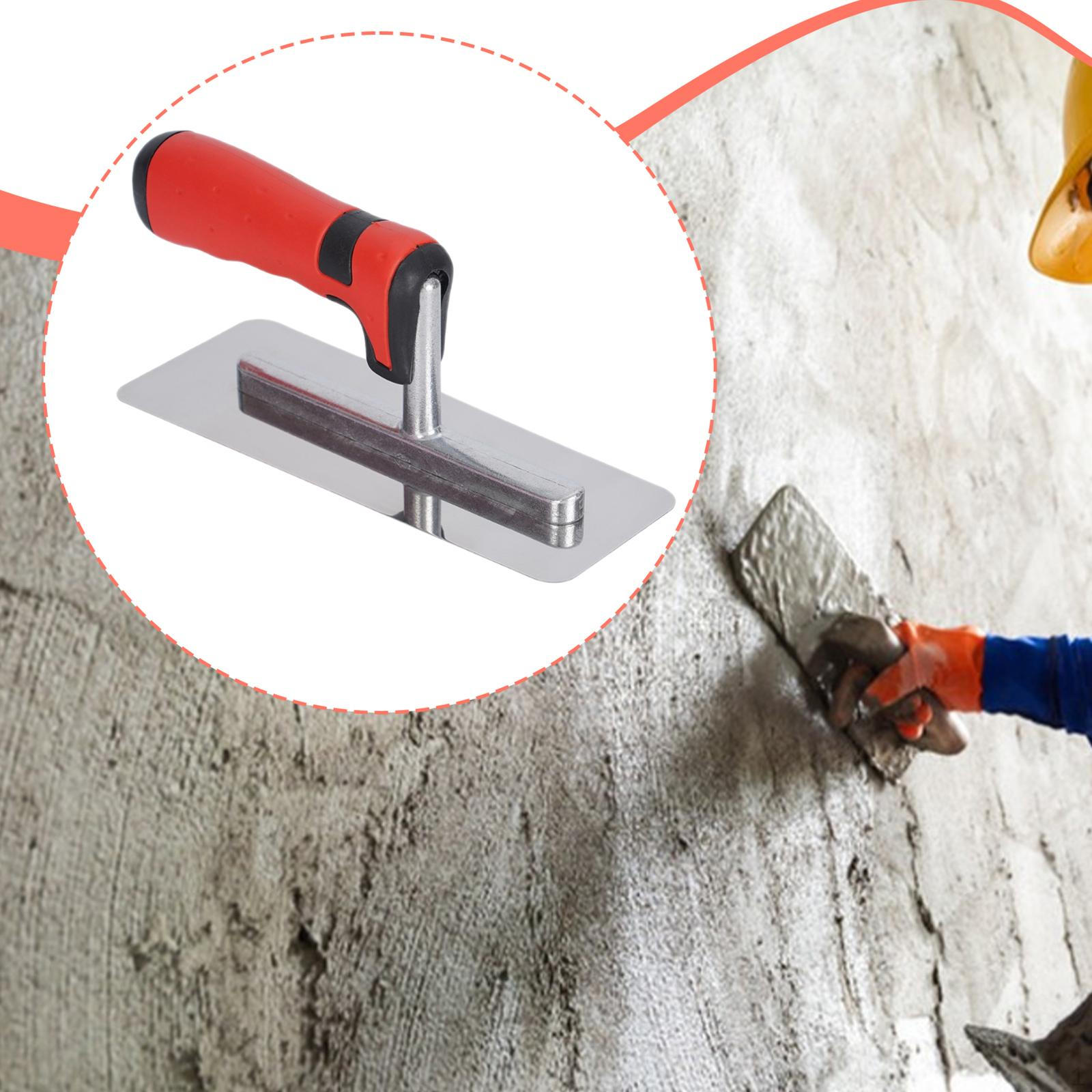 

Flat Plastering Trowel, Multifunctional And Professional Finishing Trowel for Concrete Finishing, Style B