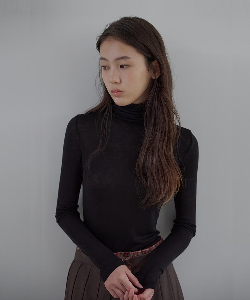 BUT'TON Wool See-Through Polar Tee (6 Colors)
