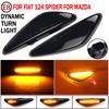Flashing LED Dynamic Turn Signal Blinker Light For Mazda 5 CW 6 GH MX-5 ND RX-8 Car Side Marker Light For Fiat 124 Spider Abarth