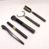 Ebony Gentlemen's 5-Piece Tea Ceremony Set: Copper Tea Tongs, Spoon, Scoop, Needle, Pick - Kung Fu Tea Accessories