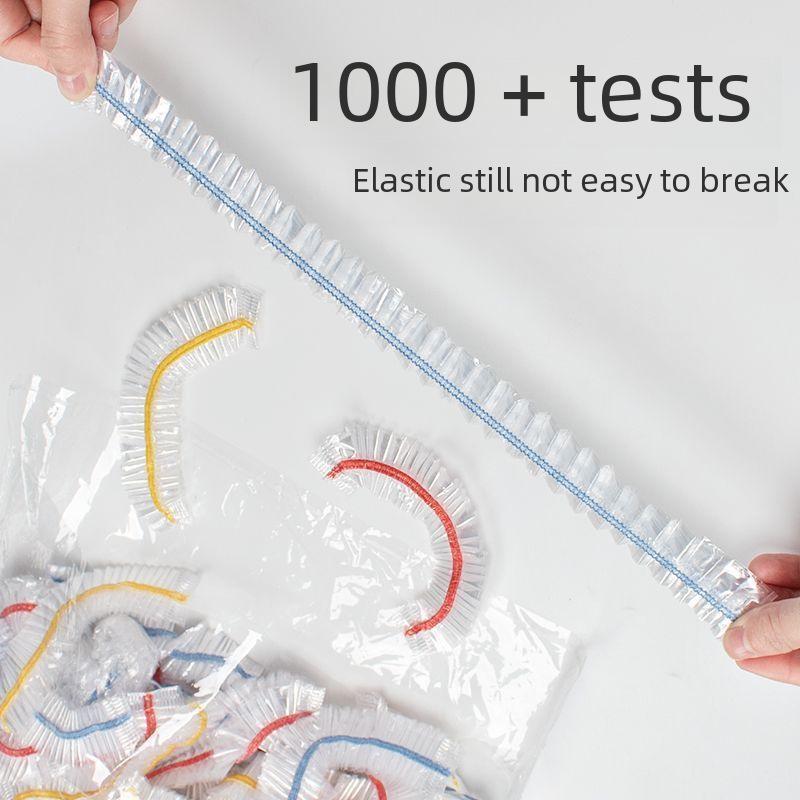 Engangs plastfoliesett for insektforebygging og matkonservering - Universelle bolledeksler for kjøleskaprester