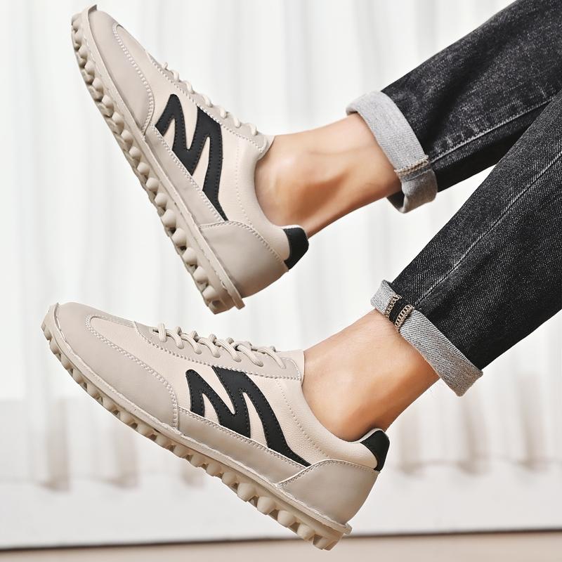 Fashion Handmade Casual Leather Shoes Men Loafers Comfortable Moccasins Men Flats Shoes Genuine Leather Men Shoes