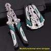Foldable Multifunctional Wire Stripping Pliers For Electricians Foldable Wire Stripper, Pulley Design Multi-Function Electrician