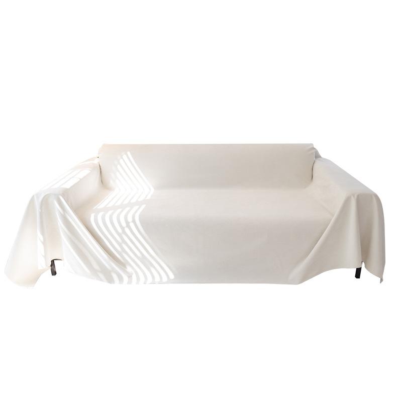 Prosop Universal de Sofa Impermeabil pentru Toate Sezoanele Izolare Urină Anti-Zgârieturi Prosop Husă Sofa Chenille Anti-Alunecare Non-Adeziv Lână Husă de Sofa