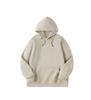 400g Heavyweight Silver Fox Velvet Unisex Hoodie with Fleece, Korean Style Thickened Loose Sweatshirt for Autumn/Winter