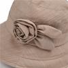 Middle-Aged And Elderly Hats Women'S Spring And Summer Mother Sun Hat Uv Protection Elderly Sun Protection Hat Breathable Basin Hat Bucket Hat