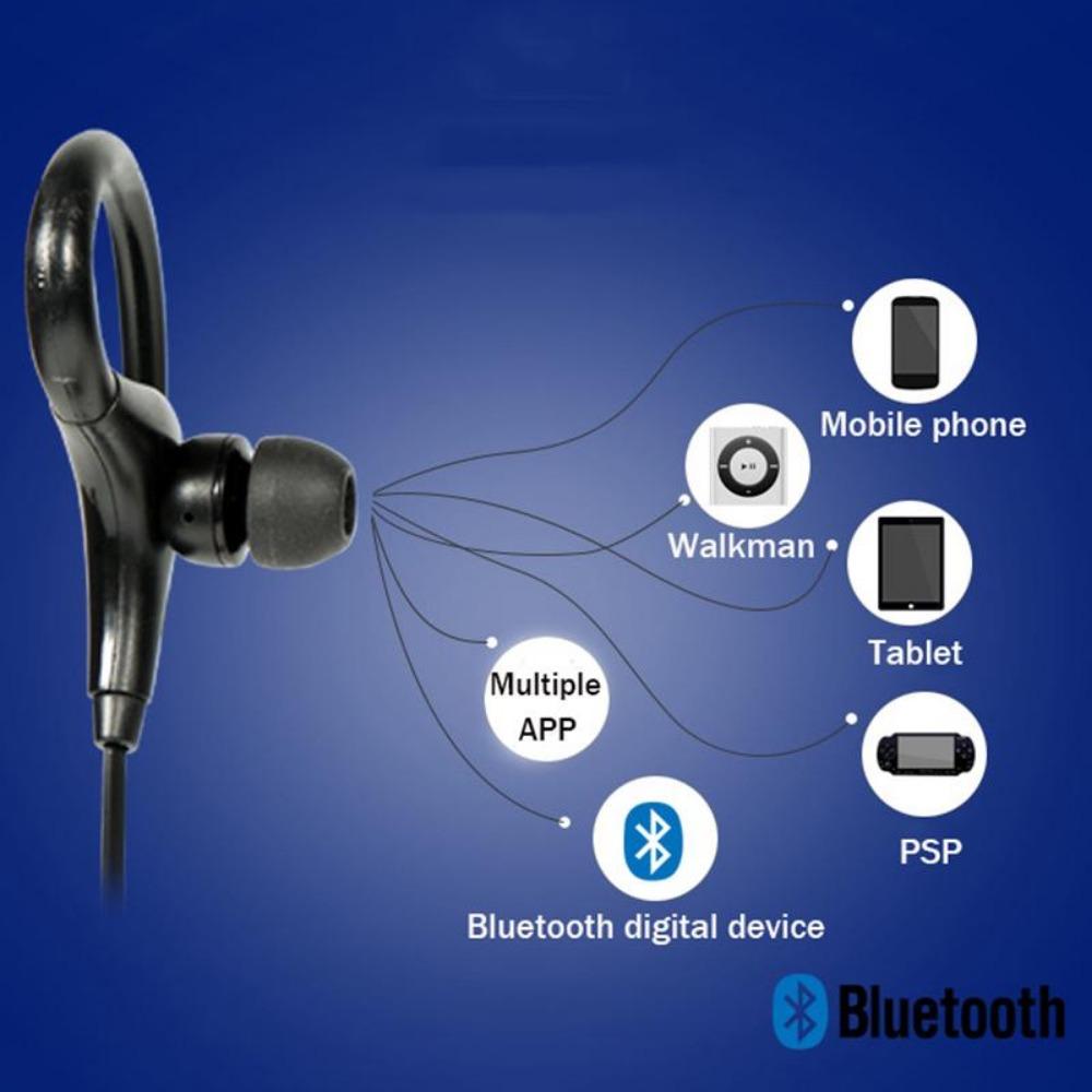 Nová Bluetooth sluchátka Módní Lehká Bezdrátová Sportovní Běžecká Sluchátka