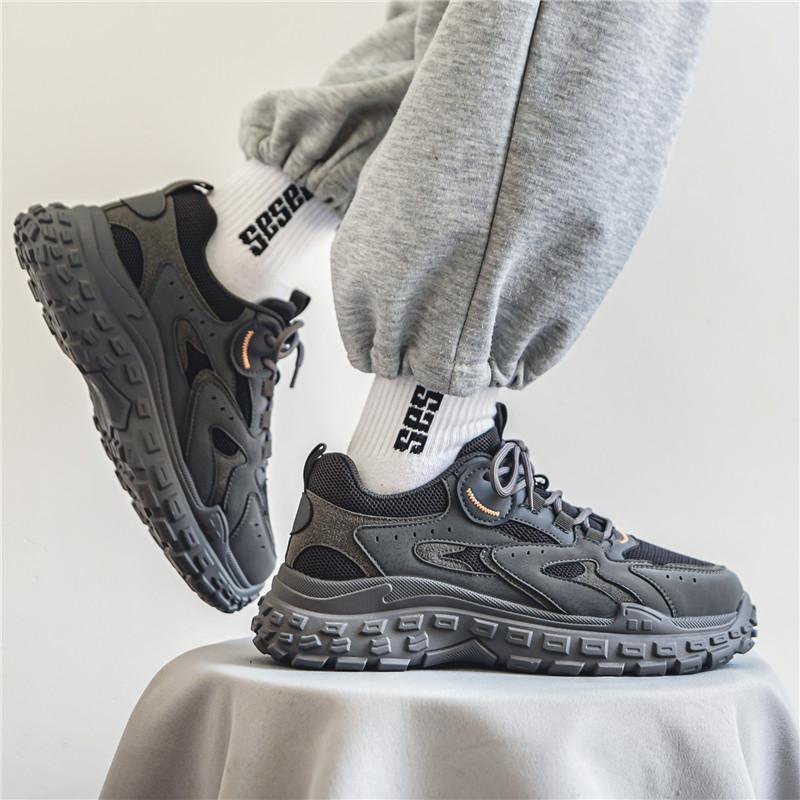 

Летняя мужская обувь для спорта и отдыха, обувь Dad Tide, все для работы на рабочем месте, противоскользящая износостойкая подошва для шин, защитная обувь для труда 44