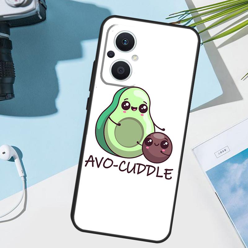 Lovely Avocado Cover For OPPO Reno 14 F 13F 12F 11F 10 11 12 13 Pro 7 8 Lite OPPO Find X9 X5 X6 X8 Pro Case