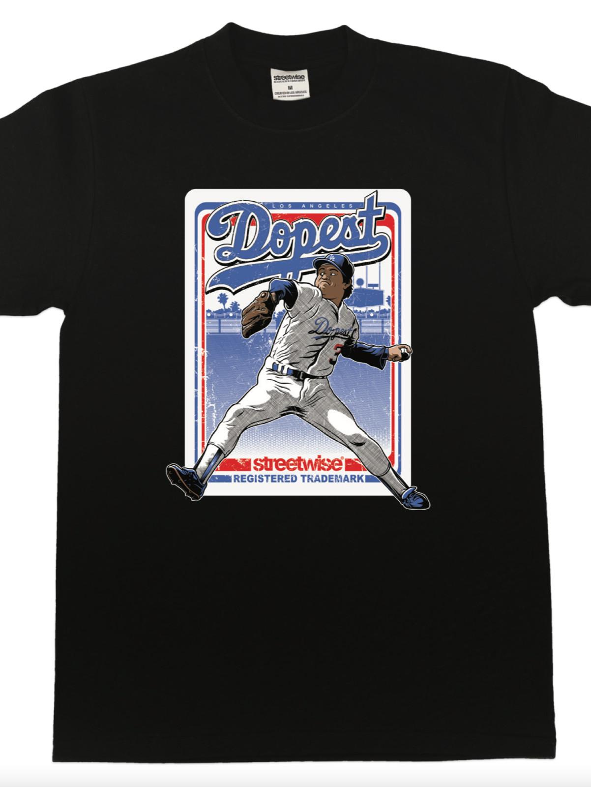 streetwise Fernandomania Graphic T-Shirt Black Gray M-5XL M