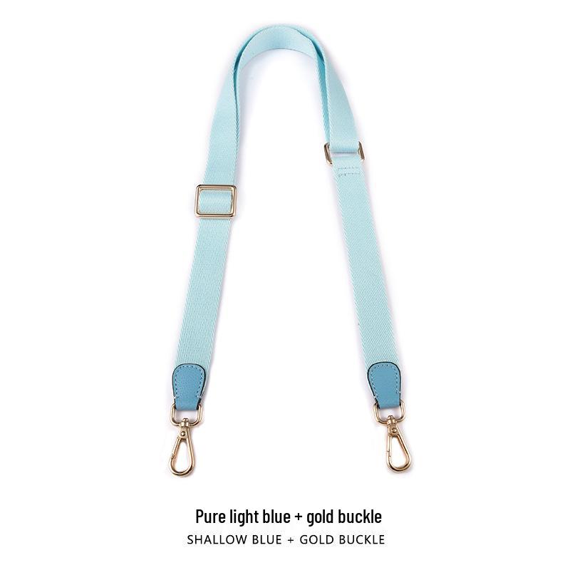 MHS-F-37 2,5CM Jednobarevný Nastavitelný Plátěný Popruh Přes Tělo/Přes Rameno Náhradní