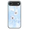 For iPhone 17 Air Case PC TPU Tempered Glass Pattern Printing Phone Back Cover