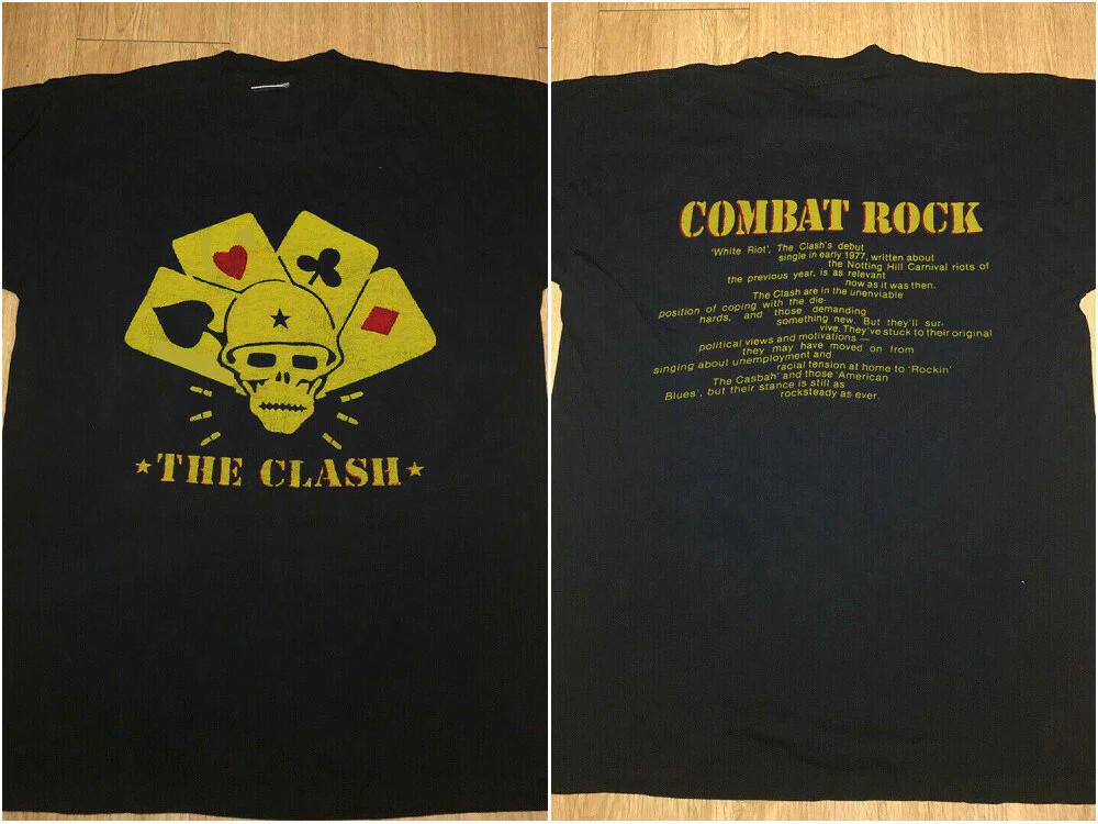 THE CLASH COMBAT ROCK JOE STRUMMER PUNK ROCK BAND MEN S T-SHIRT Unisex T-Shirt XXL