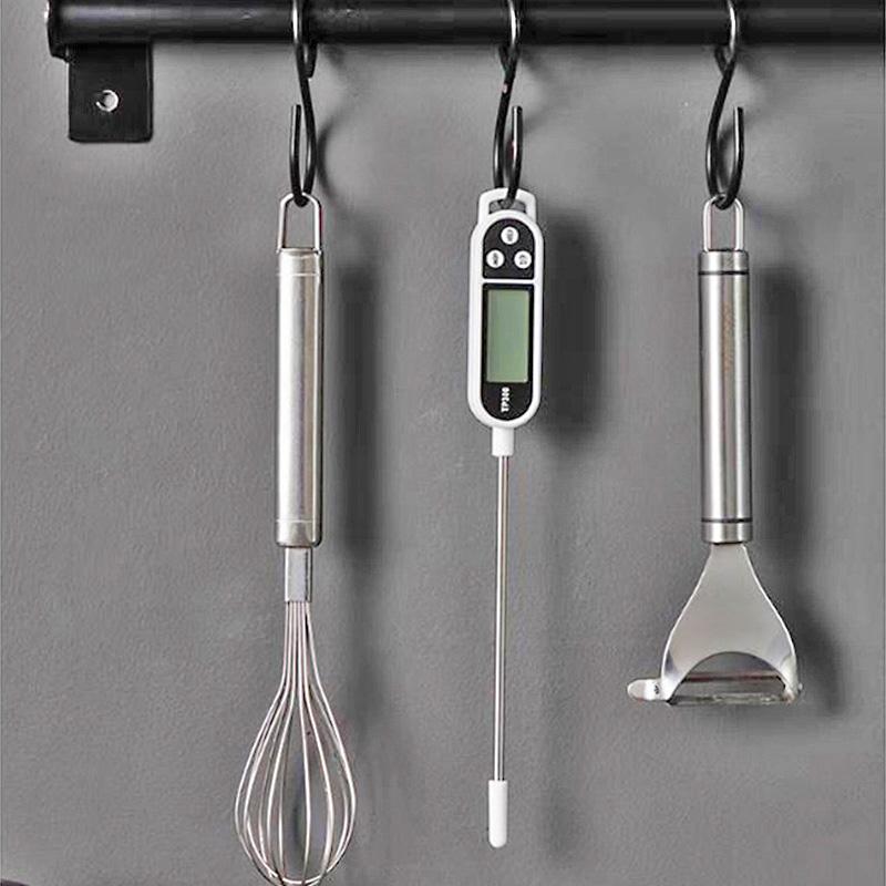 Küchen Lebensmittel Backen Digitalthermometer Elektronischer Fühler Typ Digitalanzeige Kochen Flüssigkeit Grill Ofen Thermometer