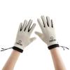 Warm Women's Winter Velvet Outdoor Sports Riding Driving Finger Leak Touch Screen Waterproof, Non-slip and Windproof Gloves