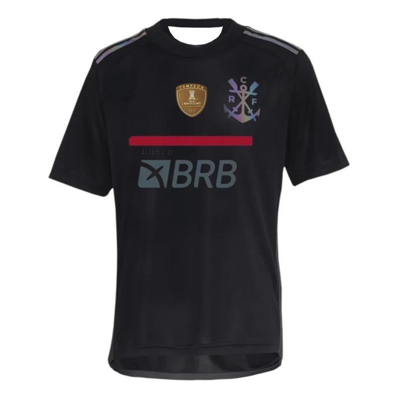 Fotbalový dres Flamengo pro dospělé a děti Vintage CAMPEÓN Fotbalové tričko Brazílie Copa Libertadores Fanoušci Sportovní uniforma 2 styly 100-6XL