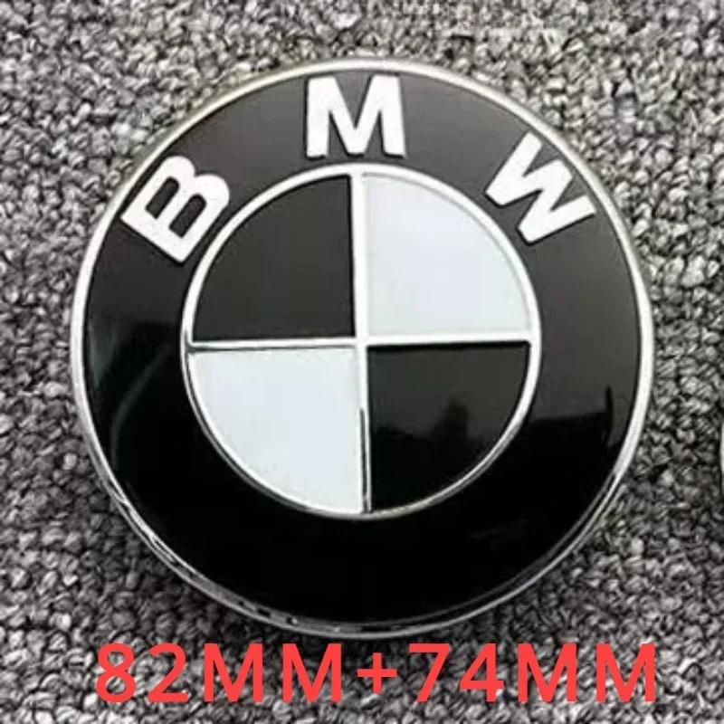 

74mm 82mm Car Front Hood Emblem Logo Rear Trunk Badge For BMW E30 E38 E39 E46 E60 E61 E90 X1 X3 X4 X5 X6 E70 E83 X5 F10 F30 F32