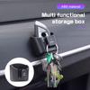 WDV25 For E36 E39 E46 E60 E90 E90 F10 F30 G20 G21 G30 G11 F15 Car Key Storage Box With Hook Adhesive Box Car Dashboard Key Holder