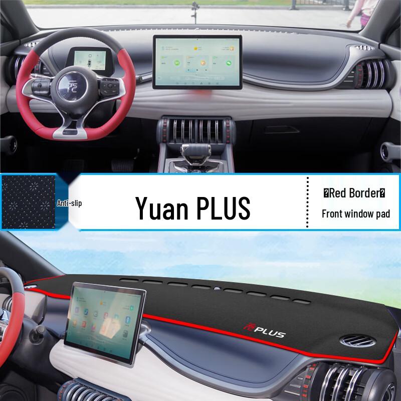 BYD Yuan PLUS Dashboard Sunshade Pad - Car Interior Decoration & Sun Protection