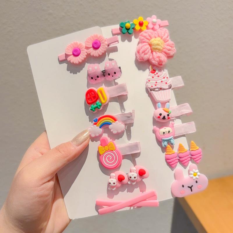 2024 Bunte Entenschnabel-Haarspangen für Mädchen - Niedliche Seitenscheitel & Frizzige Haarnadeln Kinder-Kopfschmuck