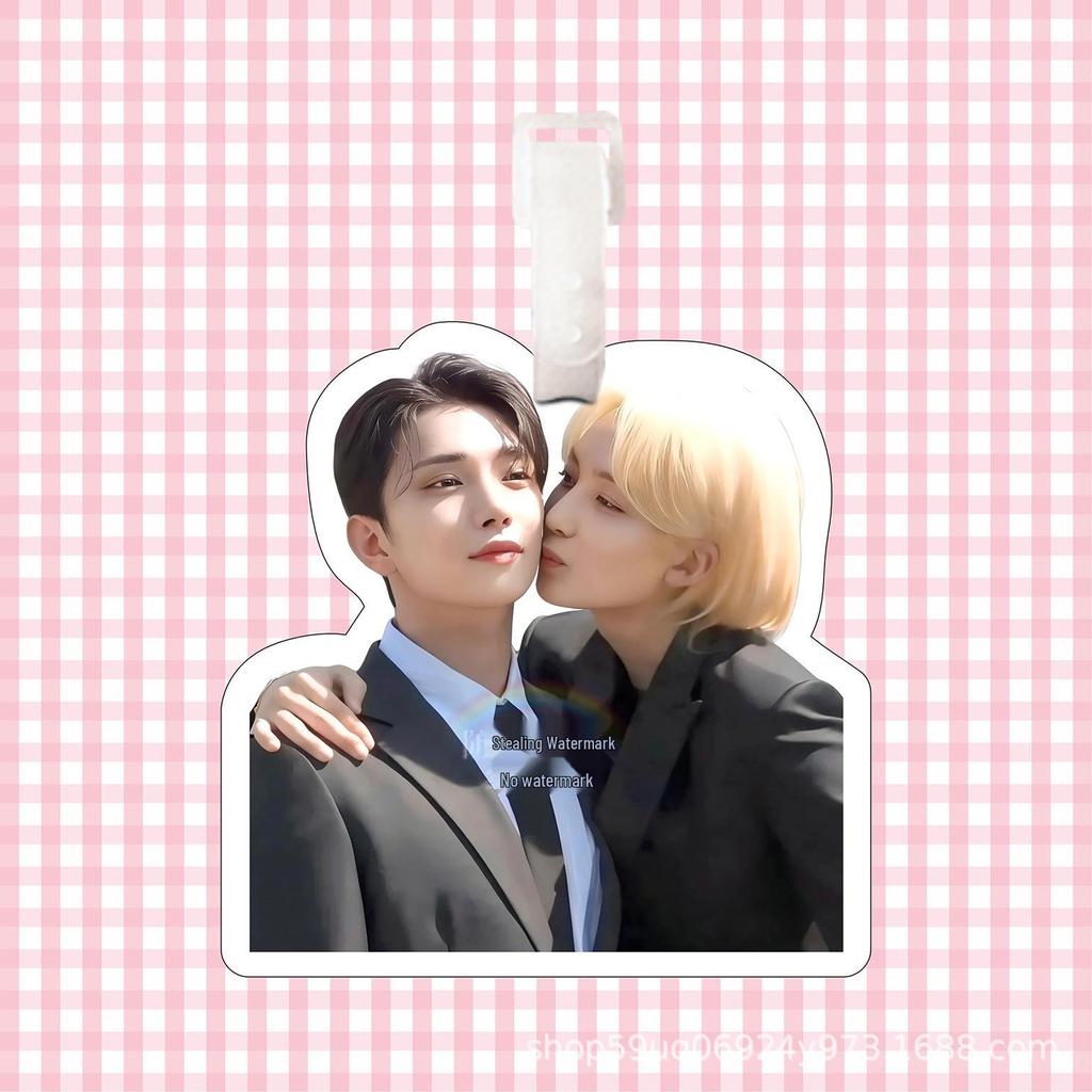 Yoon Jeonghan Seventeen Luggage Tag Keychain Ornament