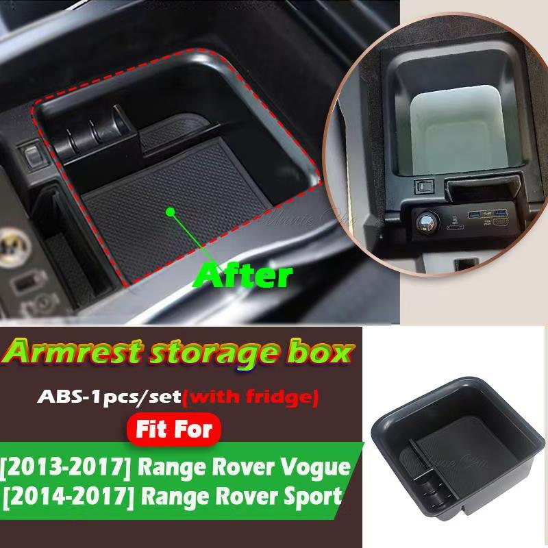 

For Range Rover Storage Supplies Armrest Organizer for Range Rover Vouge Sport Center Console Storage Box for Tidy Neat Space 13-17 with fridge