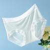 Women's Summer Ultra Thin Ice Silk Antibacterial Comfortable Breathable Cool Quick Dry Waist Triangle Briefs