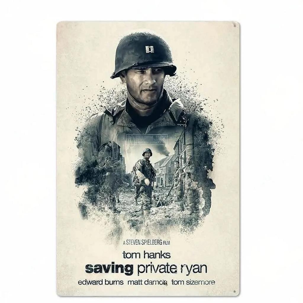 Movie Metal Tin Signs Pacific Wall Decoration Plaque Vintage Art Poster Iron Painting for Man Cave Home Cafe Garden Club Bar