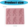 Ice Cubes Mold 6 Cavity Creative Big Feet Shape Ice Tray For Whiskey And Beverages Party Drinks Easy Release Reusable