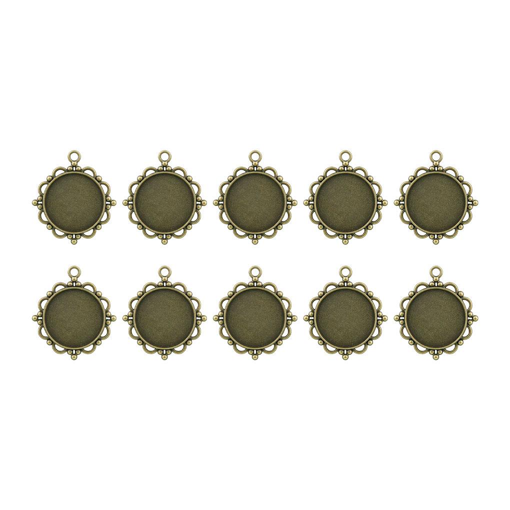 

50 штук Ожерелье Кулон Основание Заготовка Фестивальная вечеринка Праздник Мода Ювелирные изделия Декор Самодельные аксессуары DIY Поиск аксессуаров