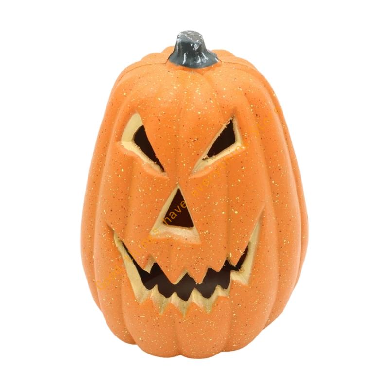 Halloween Pumpkin Outdoor Decoration Weather Resistant HDPE Materials Easy Assembly For Yard Parties Halloween Decors 55KF
