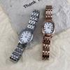 Luxury Women Watch Steel Strap Quartz Watch Fashion Gold Watch Versatile Oval Dial Wristwatch Dropshipping Relojes Para Mujer