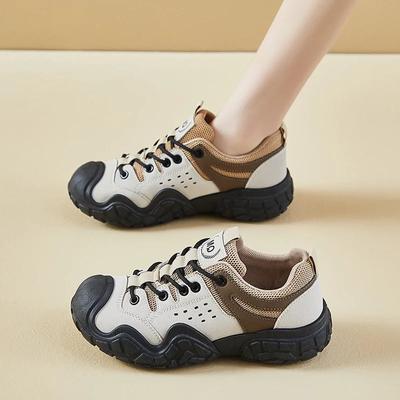 2024 Nuovi Colori Abbinati Scarpe Comode Versatili alla Moda Scarpe Sportive Antiscivolo Scarpe da Passeggio Resistenti all'Usura da Donna