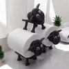 Sheep-Shaped Toilet Paper Holder in Sustainable PLA - Humorous and Eco-Friendly Decor